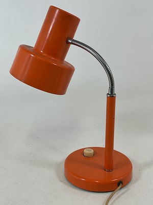 Lot 345 - PIFCO; a 1970s Model 986 gooseneck desk lamp...