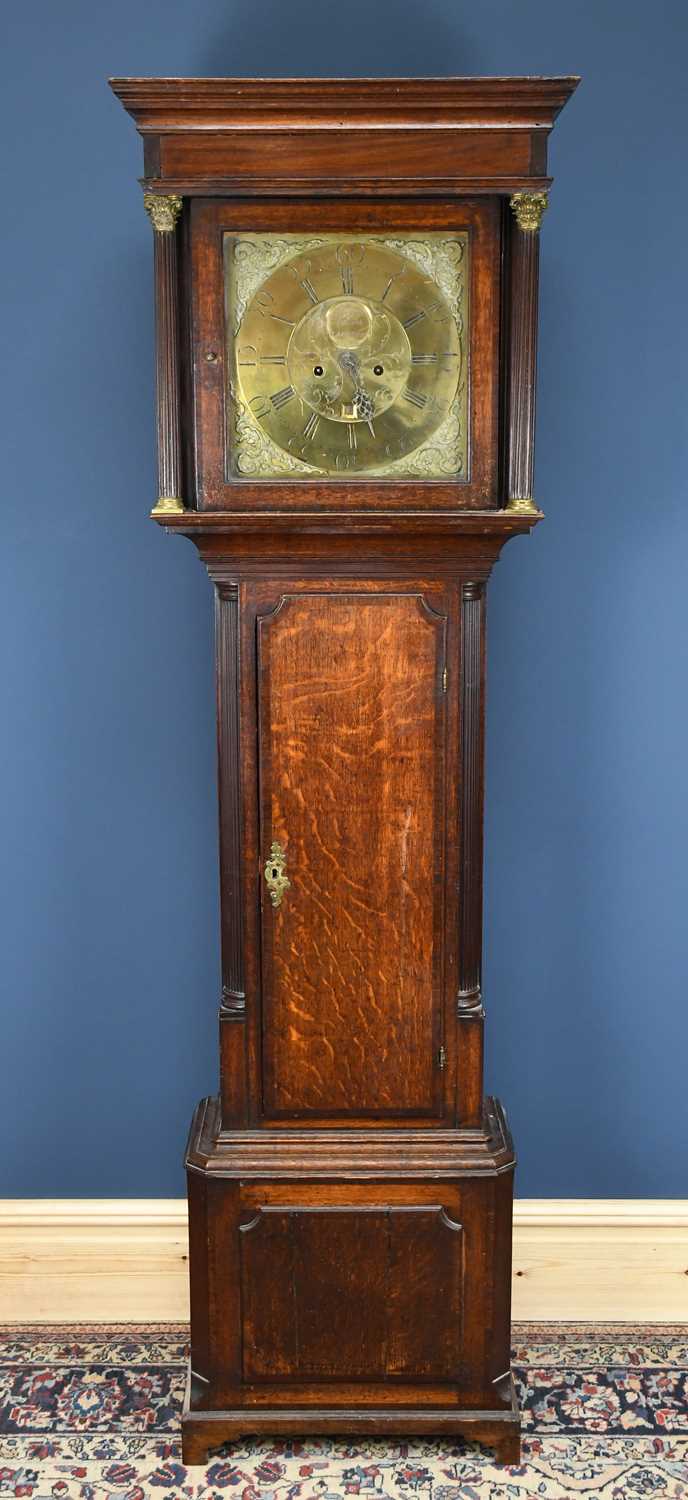 Lot 2649 - HENRY WATSON, BLACKBURN; an 18th century oak...