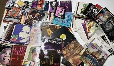 Lot 96 - JAZZ INTEREST; a large collection LPs and...