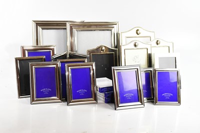 Lot 723 - A collection of twenty silver plated and metal...