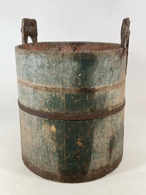 Lot 427 - A 19th century Swedish painted pine handled...