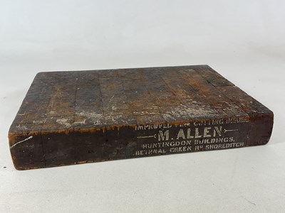 Lot 428 - An early 20th century painted pine butcher's...