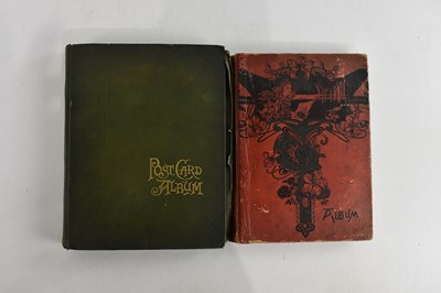 Lot 914 - Two postcard albums, various scenes including...