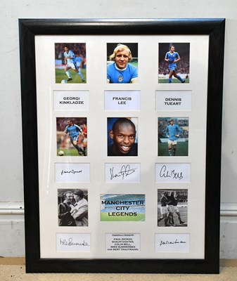 Lot 1214 - MANCHESTER CITY INTEREST; an autographed...