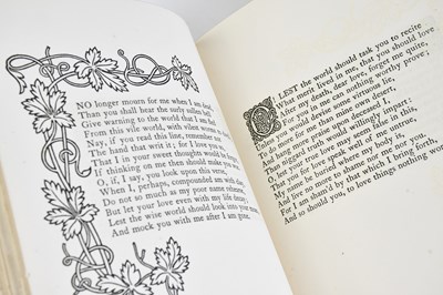 Lot 184 - STUBBS (KATHLEEN G), SHAKESPEARE SONNETS,...