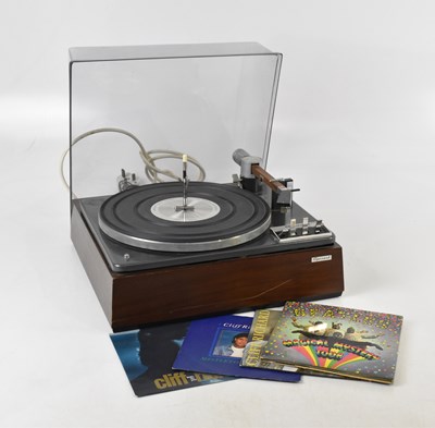 Lot 1038 - GARRARD; a LAB 80 Mk II turntable, with four...