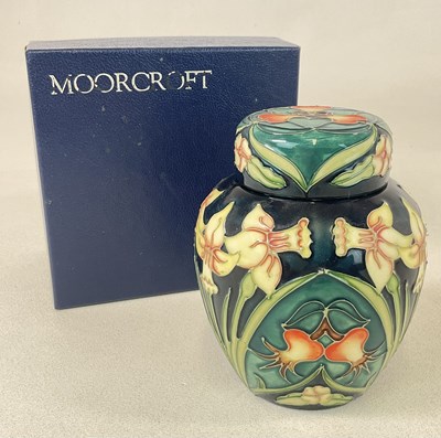 Lot 139 - RACHEL BISHOP FOR MOORCROFT; a ginger jar...