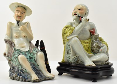 Lot 1038 - Two early 20th century Japanese porcelain...