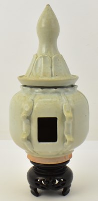 Lot 1036 - A Qingbai censer, the pottery incense burner...