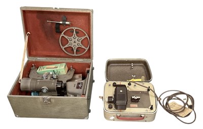 Lot 329 - BELL & HOWELL-GAUMONT; a model 606 8mm...