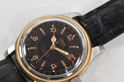Lot 663 - ORIS; a gentleman’s stainless steel automatic...