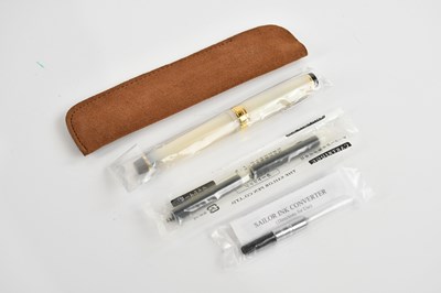 Lot 602 - SAILOR; an unopened fountain pen, in box with...