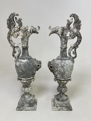 Lot 121 - A pair of late 19th century Italian grey...