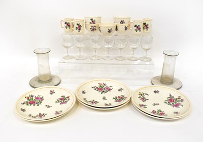 Lot 229 - ANCHOR LINE; a small quantity of glassware and...