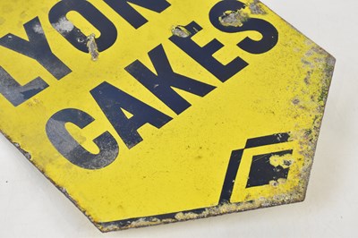 Lot 518 - LYONS CAKES; an original advertising double...