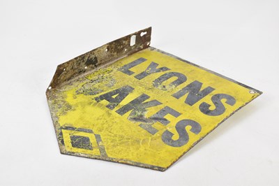 Lot 518 - LYONS CAKES; an original advertising double...