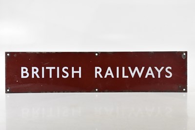 Lot 466 - RAILWAY INTEREST; an original advertising...