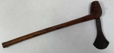 Lot 49 - A late 19th/early 20th century South Seas axe,...