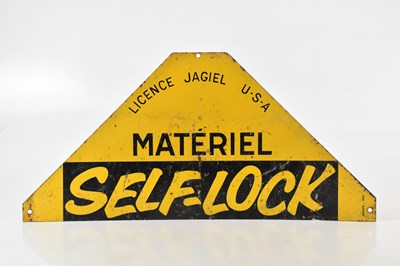 Lot 526 - SELF-LOCK; an American double sided...