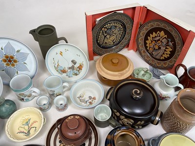 Lot 156 - DENBY; a large collection of Denby ware items...