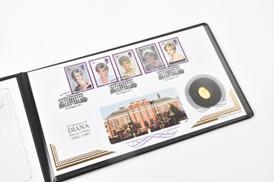 Lot 635 - JUBILEE MINT; The Princess Diana Solid Gold...