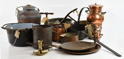 Lot 769 - A large collection of metalware including...