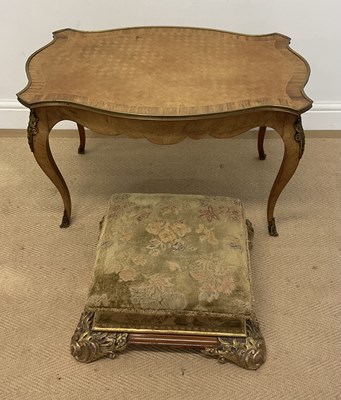 Lot 479 - A French kingwood veneered brass mounted...