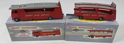 Lot 101 - DINKY; 984 auto-service car carrier and 985...