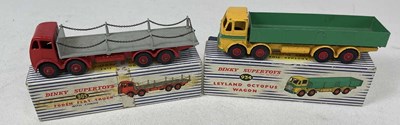 Lot 127 - DINKY; 934 Leyland Octopus wagon and 905 Foden...