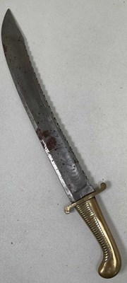 Lot 47 - A Royal Engineers sawback short sword, with...