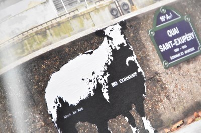 Lot 13 - BLEK LE RAT (b.1951); 'Getting Through The...