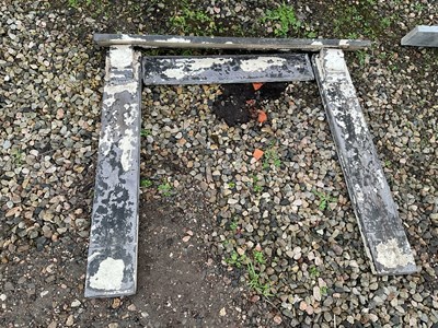 Lot 379 - Antique slate fire surround