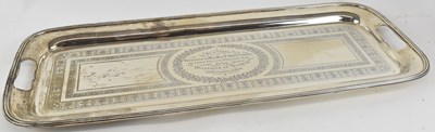 Lot 1097 - J HILL & CO; a George V hallmarked silver...