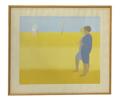 Lot 260 - JULIA MATCHAM; an abstract artist's proof...