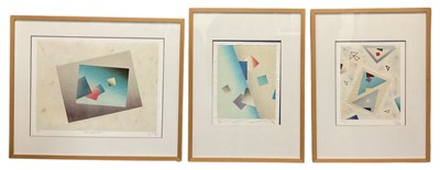 Lot 179 - UNATTRIBUTED; a set of three signed limited...