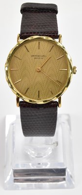 Lot 1639 - RAYMOND WEIL; a gentleman's wristwatch with...