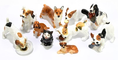 Lot 490 - ROYAL DOULTON; ten animal models, to include...