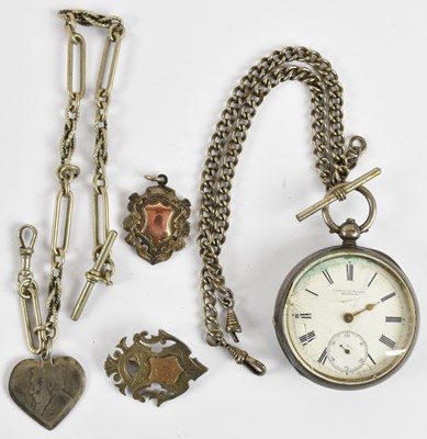 Lot 1643 - FATTORINI & SONS, BRADFORD; a silver cased...
