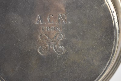 Lot 1207 - CARRINGTON & CO; an Edward VII hallmarked...
