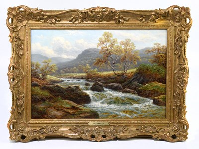 Lot 366 - WILLIAM MELLOR (1851-1931); oil on canvas, 'On...