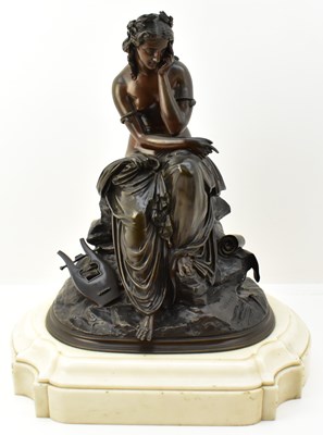 Lot 590 - PIERRE ALFRED ROBINET (French, 1814-1878); a...