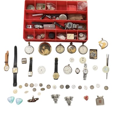 Lot 1622 - A large quantity of wristwatches and pocket...