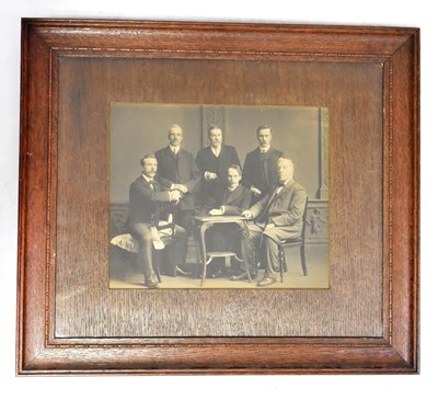 Lot 485 - GARETH BOWEN (active 1970s); pencil portrait...