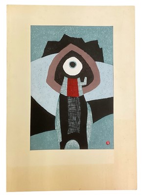 Lot 176 - AZECHI UMETARO (1902-1999); a signed limited...