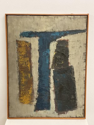 Lot 449 - JURGEN DOST (1939 - 2020); oil on canvas,...