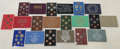 Lot 1407 - ROYAL MINT; ten Coinage of Great Britain and...