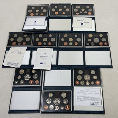 Lot 1409 - ROYAL MINT; ten Coinage of Great Britain and...