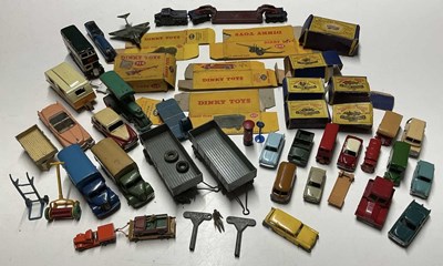 Lot 123 - DINKY/LESNEY; a small amount of Dinky and...