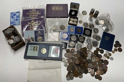 Lot 1383 - A large quantity of British coinage, including...