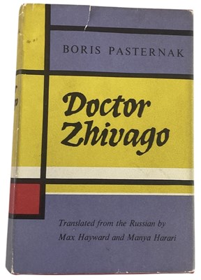 Lot 394 - BORIS PASTERNAK, DR ZHIVAGO; first edition,...